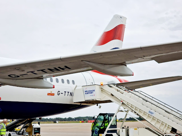 PHOTOS: British Airways returns to Belgrade