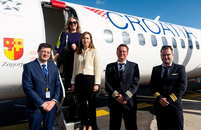 PHOTOS: Croatia Airlines launches new Zadar service