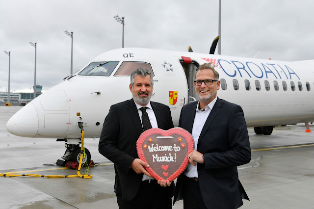 PHOTOS: Croatia Airlines launches new Zadar service