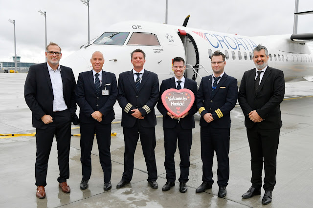 PHOTOS: Croatia Airlines launches new Zadar service