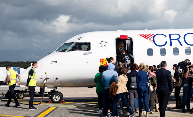 PHOTOS: Croatia Airlines launches new Zadar service