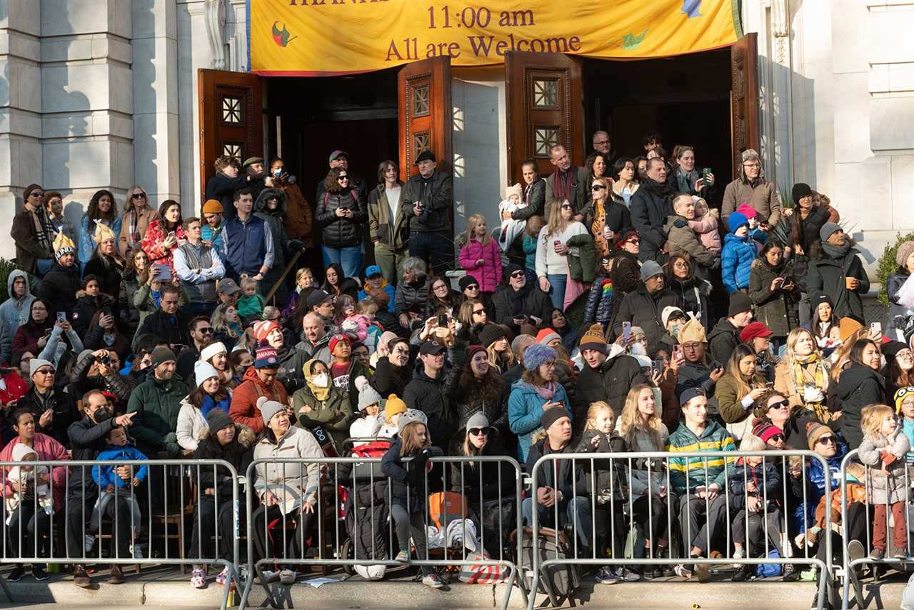 crowd at parade