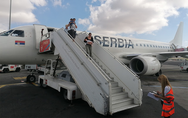 TRIP REPORT: Air Serbia, Belgrade - Malta on E190