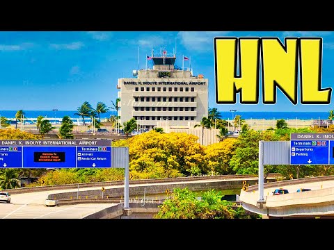 Inside Honolulu International Airport Terminal 2