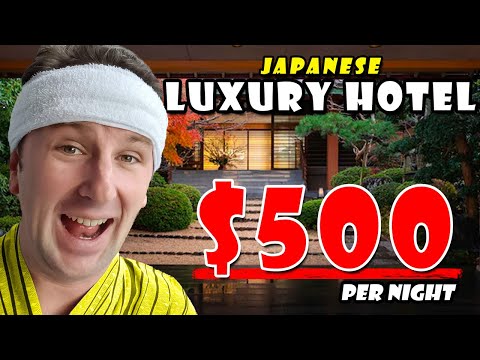 Inside a $500/night Luxury Japanese Ryokan Hotel