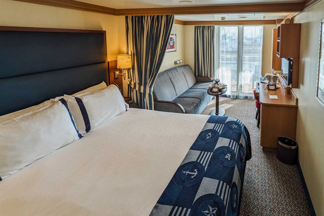 Balcony cabin on Disney Dream cruise ship