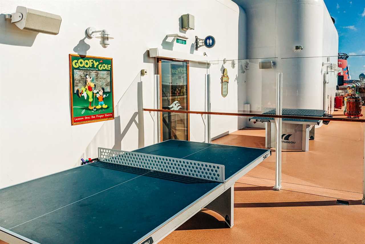 Goofy's Sports Deck.