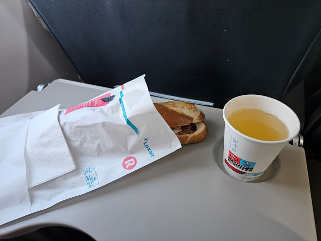 TRIP REPORT: Luxair, Ljubljana - Luxembourg - Ljubljana