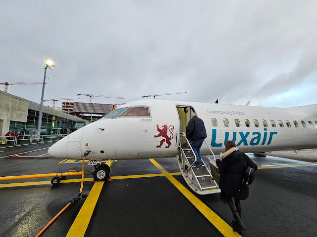 TRIP REPORT: Luxair, Ljubljana - Luxembourg - Ljubljana