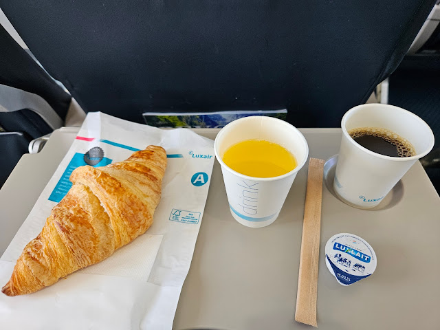 TRIP REPORT: Luxair, Ljubljana - Luxembourg - Ljubljana