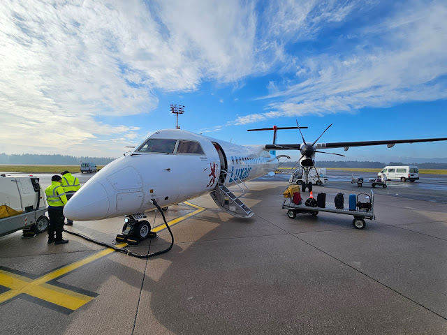 TRIP REPORT: Luxair, Ljubljana - Luxembourg - Ljubljana