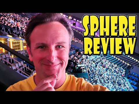 Las Vegas Sphere Experience Atrium Tour & Review