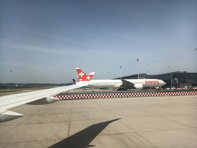 TRIP REPORT: Swiss, Ljubljana - Brussels via Zurich