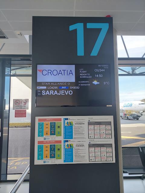 TRIP REPORT: LOT/Croatia Airlines, Warsaw - Sarajevo