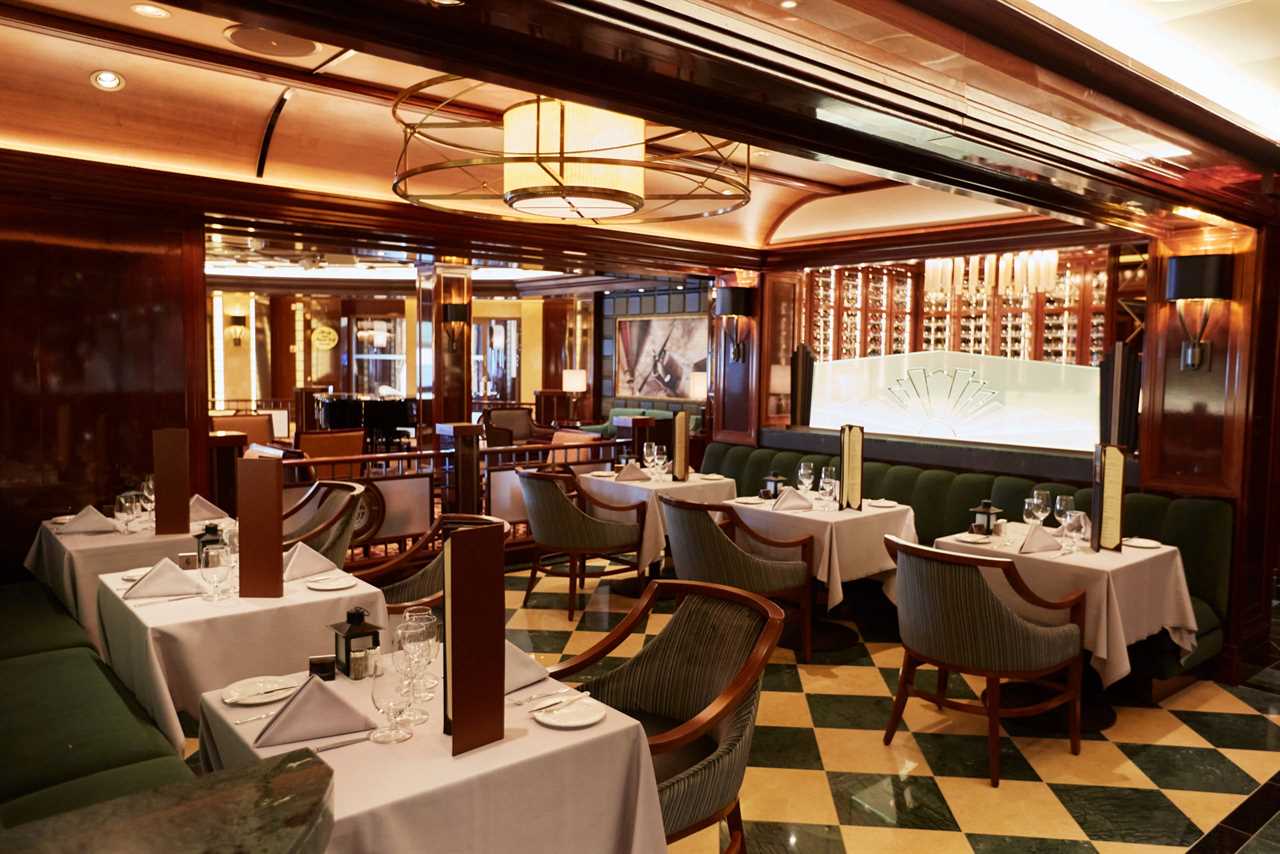 Passengers staying in suites on Princess ships receive a complimentary meal in one of the ship’s extra-charge restaurants on embarkation day. 