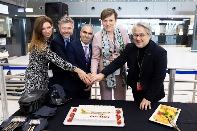 PHOTOS: Pegasus Airlines touches down in Zagreb