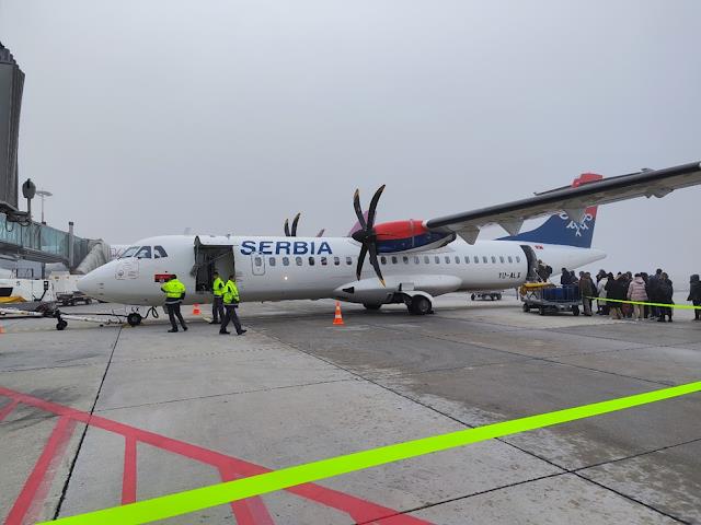 TRIP REPORT: Air Serbia, Ljubljana - Belgrade