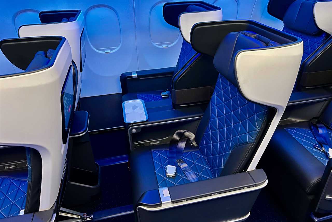 Delta’s futuristic first-class recliners are coming to the Boeing 737