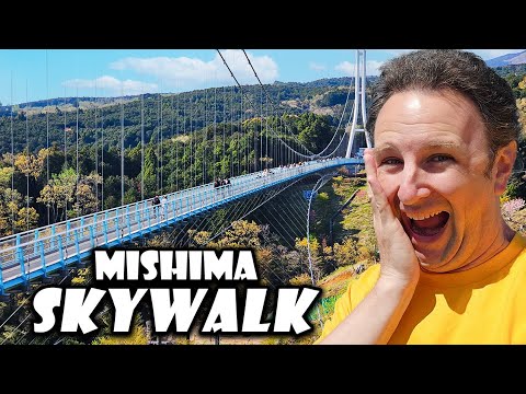 I Crossed Japan's Longest Pedestrian Suspension Bridge: Mishima Skywalk
