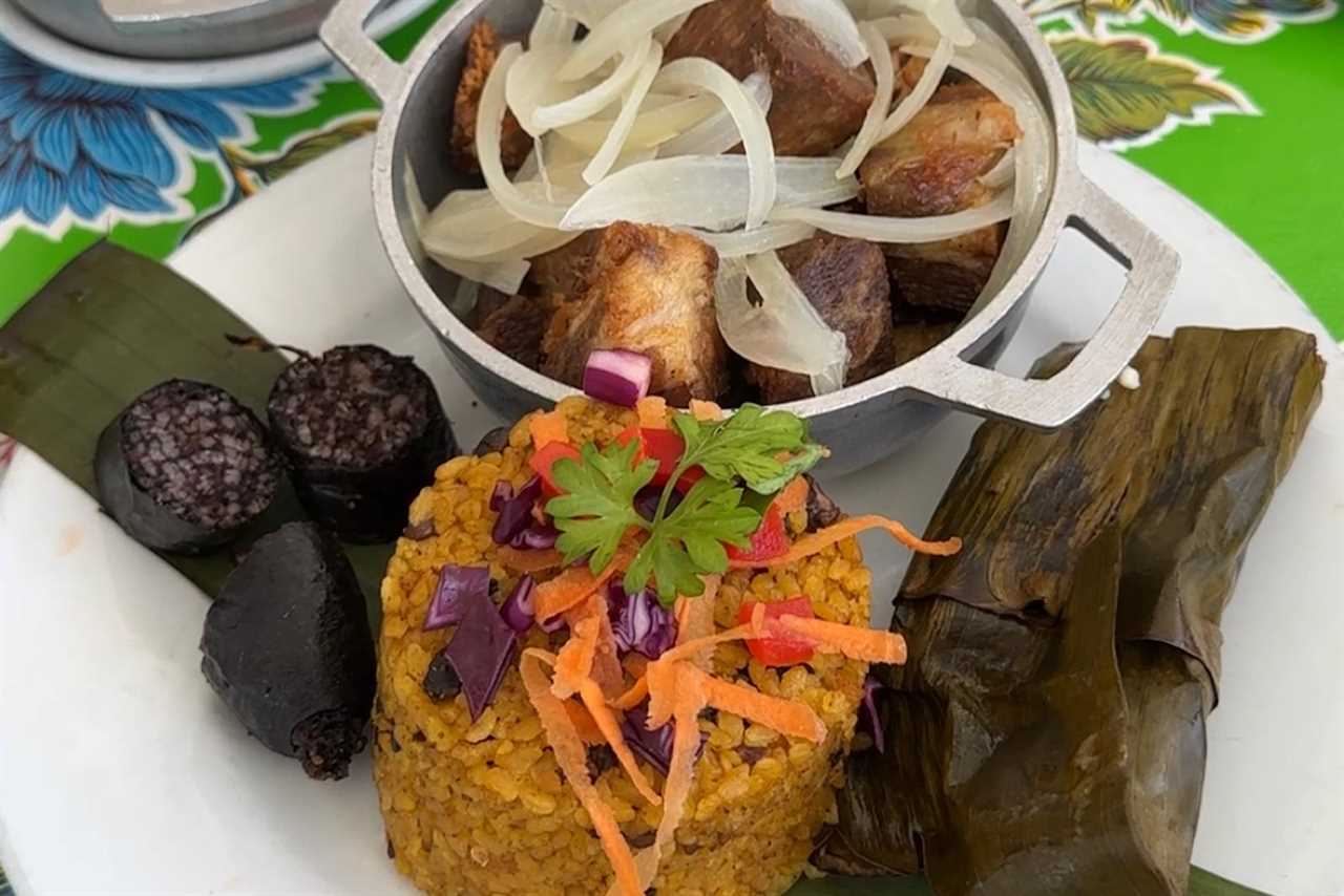 A lunch in Puerto Rico
