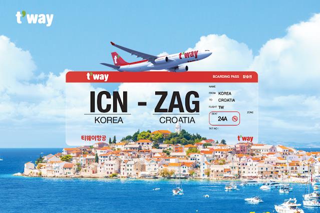 South Korea’s T’Way Air begins Zagreb sales