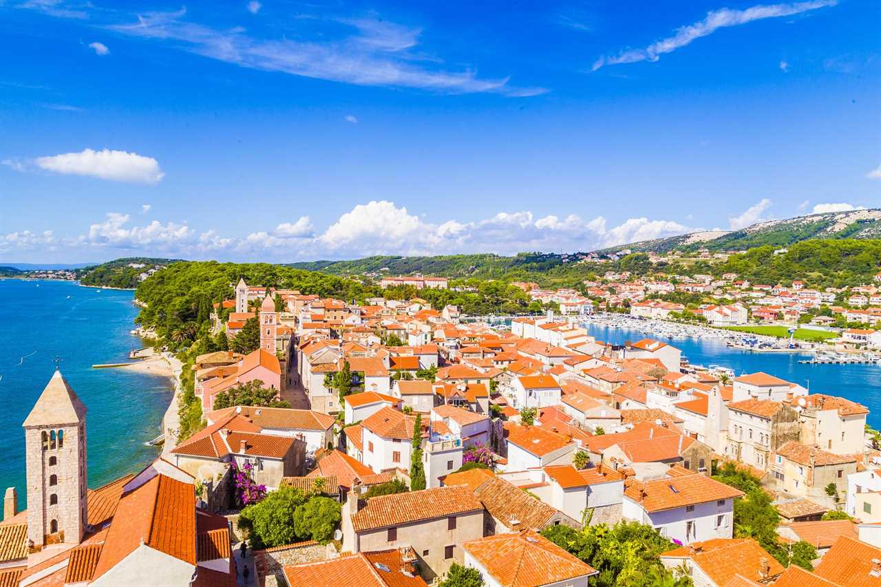 The Croatian island of Rab