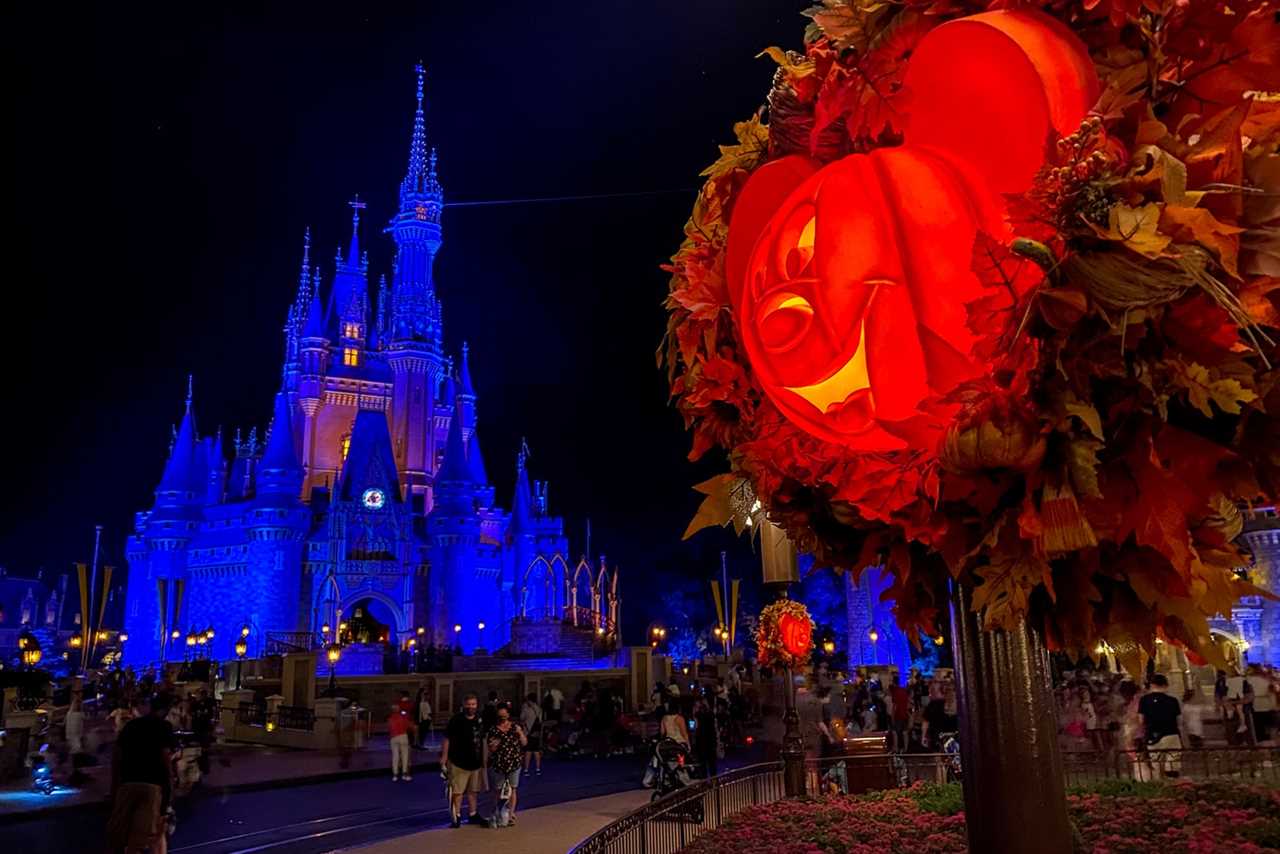 Halloween parade at Walt Disney World