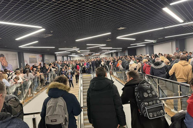 Belgrade Airport emptied and flights cancelled after staff blunder